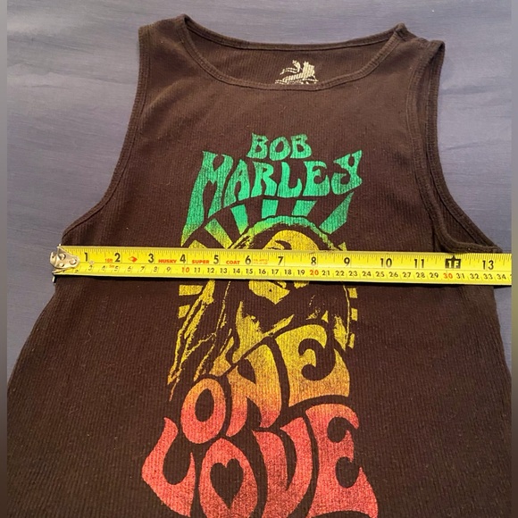 Bob Marley One Love women’s tank top size small black - Picture 8 of 9